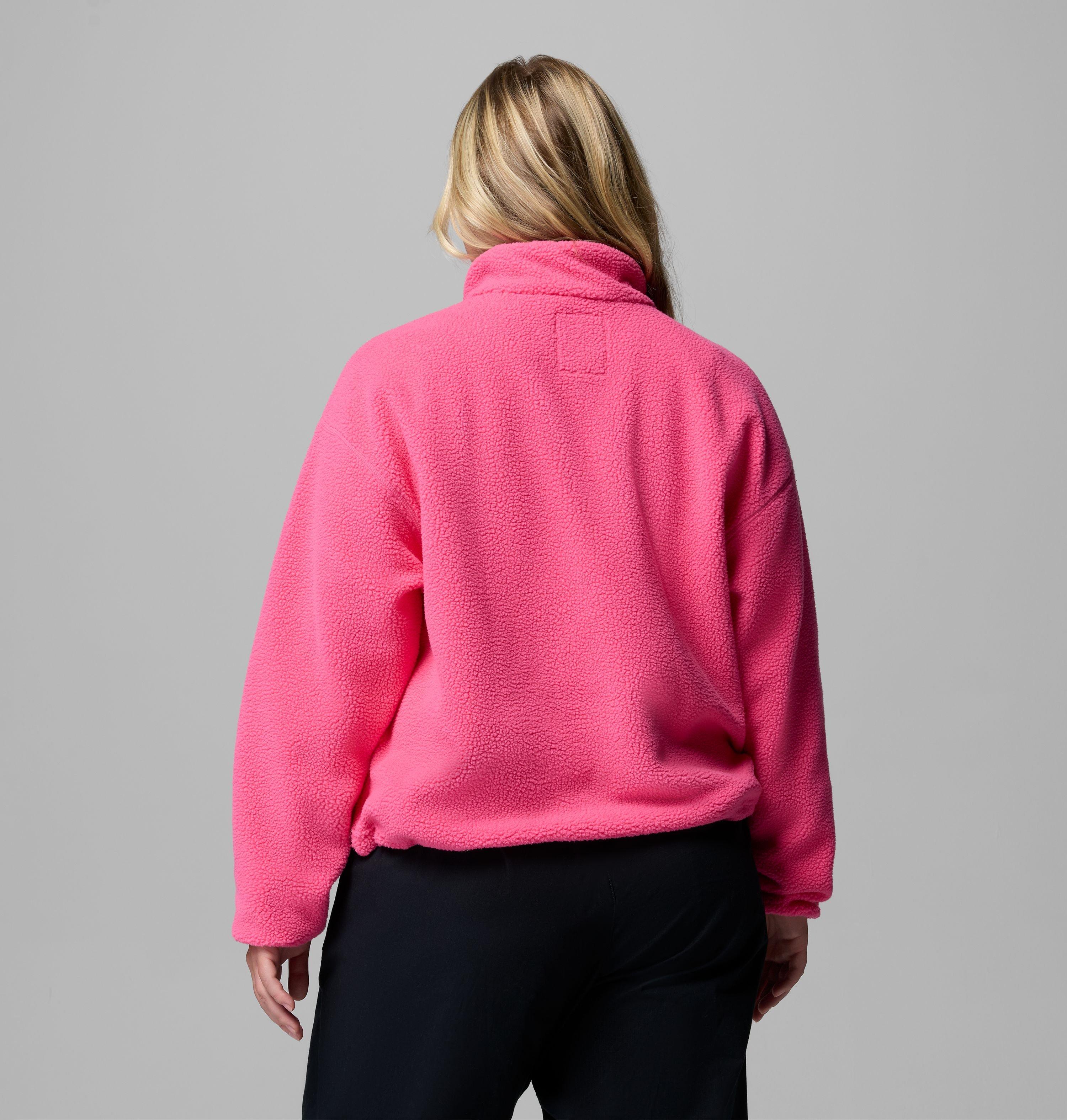 Women's Helvetia II Cropped Half Snap Fleece Pullover - Plus Size | 657 | 2X 3
