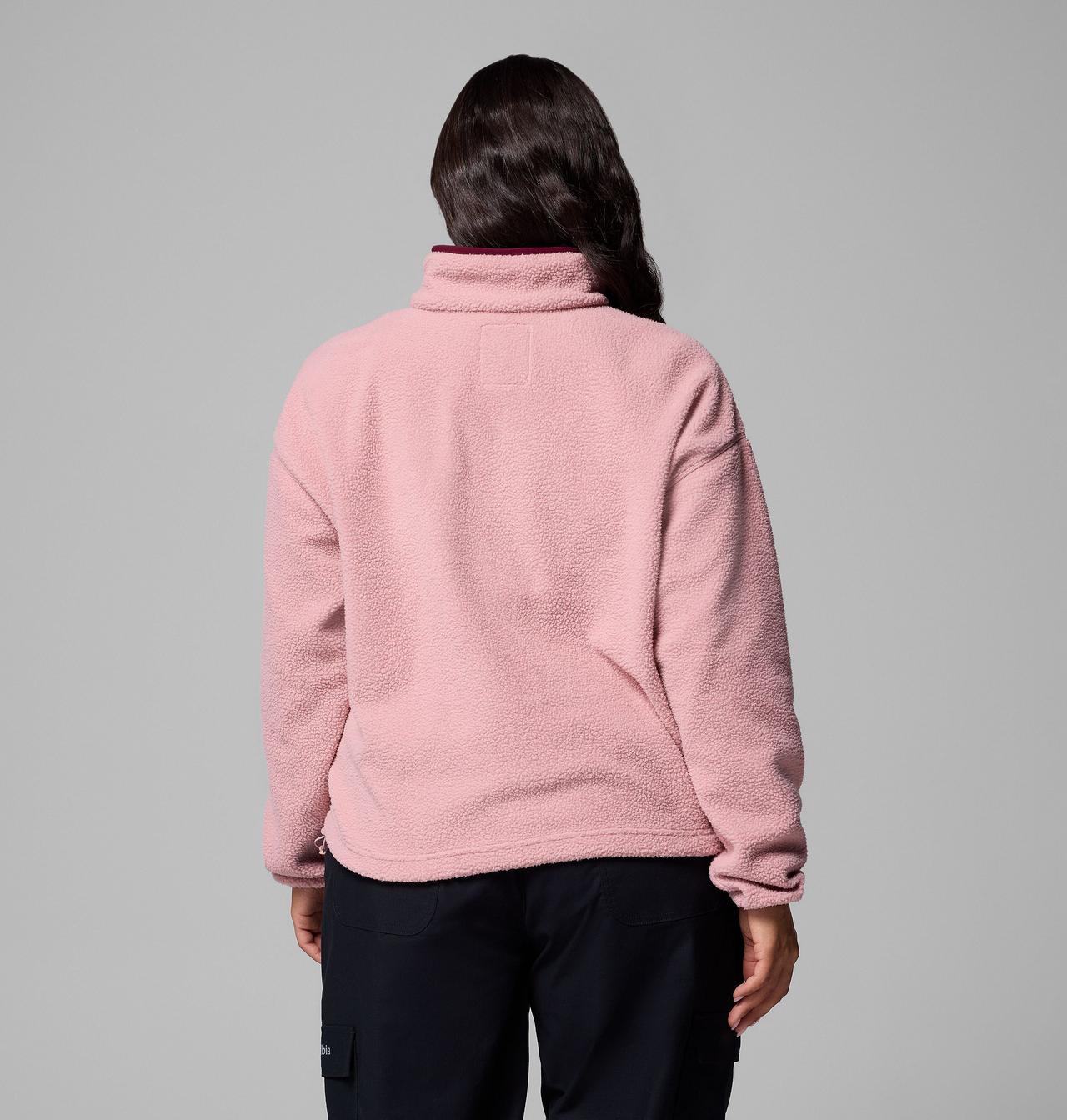 Women's Helvetia™ II Cropped Half Snap Fleece Pullover - Plus Size | 659 | 3X 3