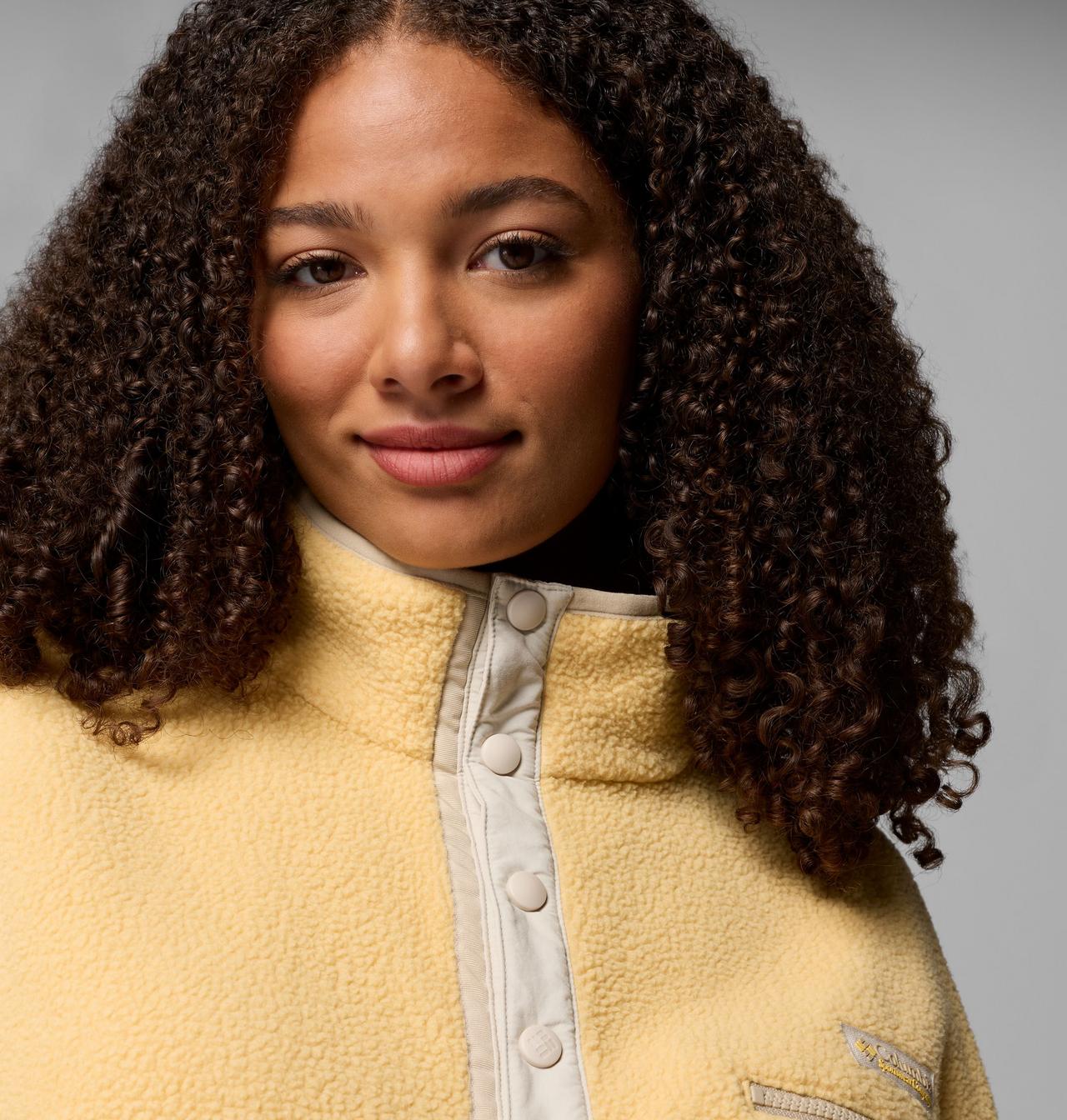 Women's Helvetia™ II Cropped Half Snap Fleece Pullover - Plus Size | 715 | 1X 5
