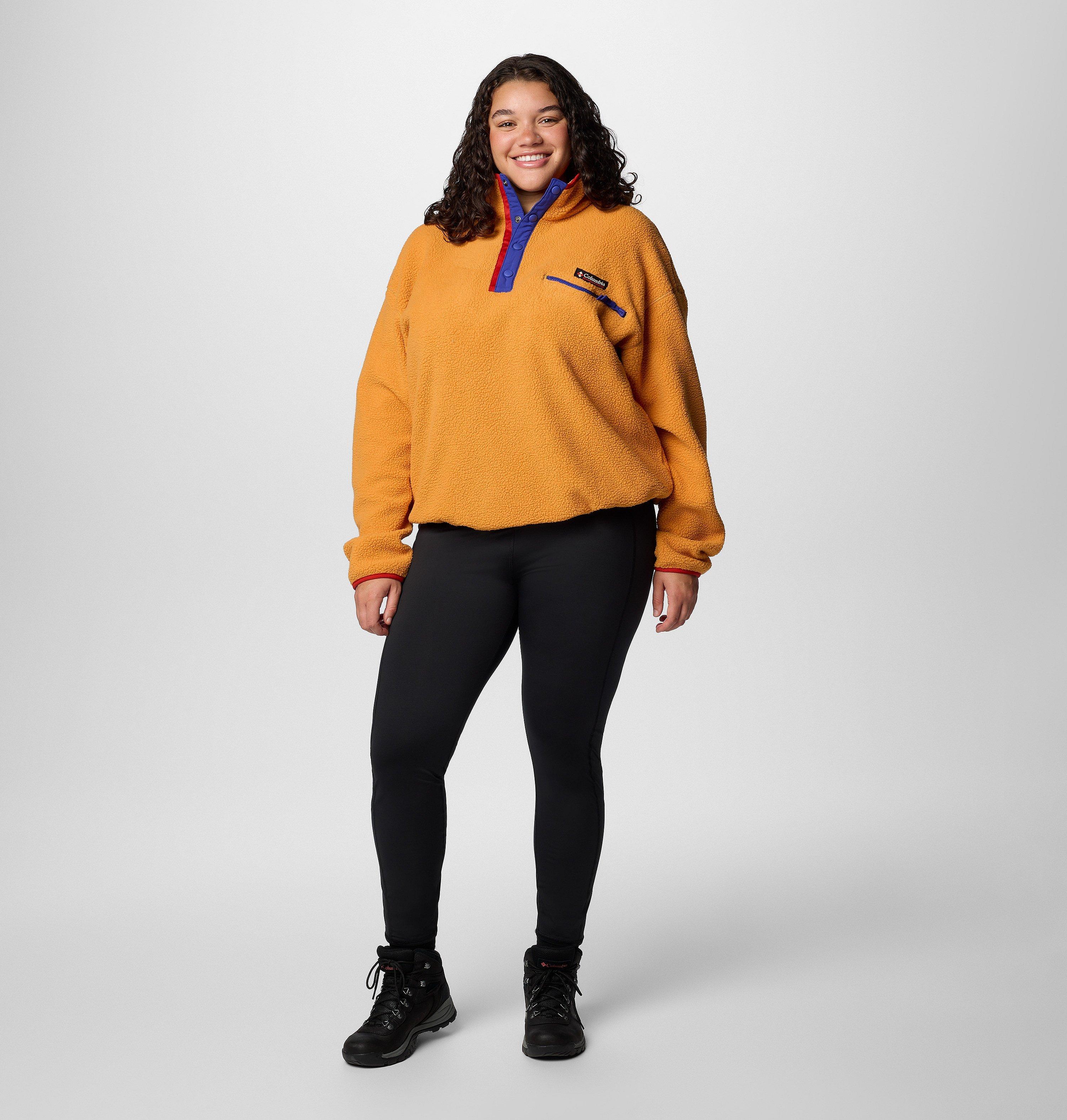 Women's Helvetia II Cropped Half Snap Fleece Pullover - Plus Size 3