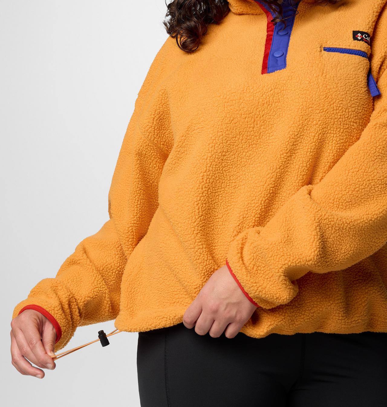 Women's Helvetia™ II Cropped Half Snap Fleece Pullover - Plus Size 6