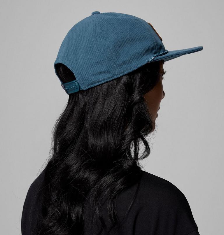 Cappellino snapback in velluto a coste Packsaddle unisex, Color: Everblue, Columbia Fill Script, image 6