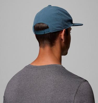 Cappellino snapback in velluto a coste Packsaddle unisex, Color: Everblue, Columbia Fill Script, image 4