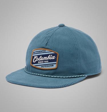 Cappellino snapback in velluto a coste Packsaddle unisex, Color: Everblue, Columbia Fill Script, image 1