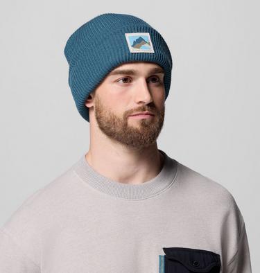Unisex Provisions Cuffed Beanie, Color: Everblue, Windy Range, image 8