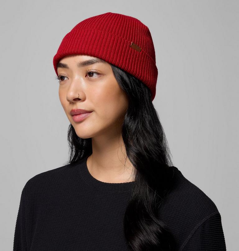 Portside Fisherman Beanie, Color: Red Dahlia, image 4