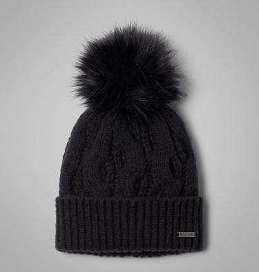 Unisex Boundless Days Cable Knit Pom Beanie, Color: Black, image 3