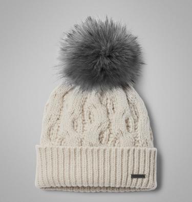 Unisex Boundless Days Cable Knit Pom Beanie, Color: Dark Stone, image 5