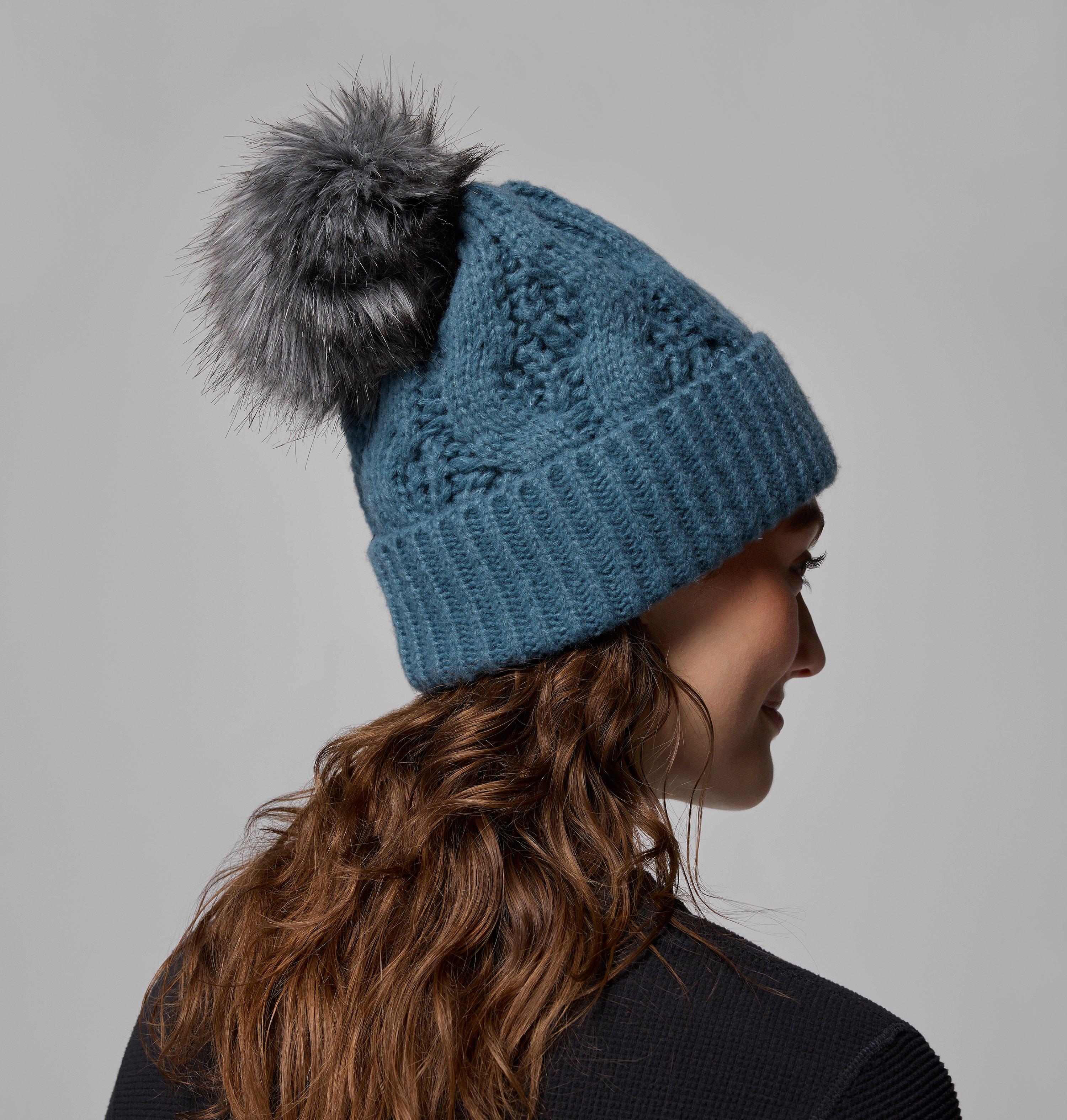 Women's Boundless Days Cable Knit Pom Beanie 3