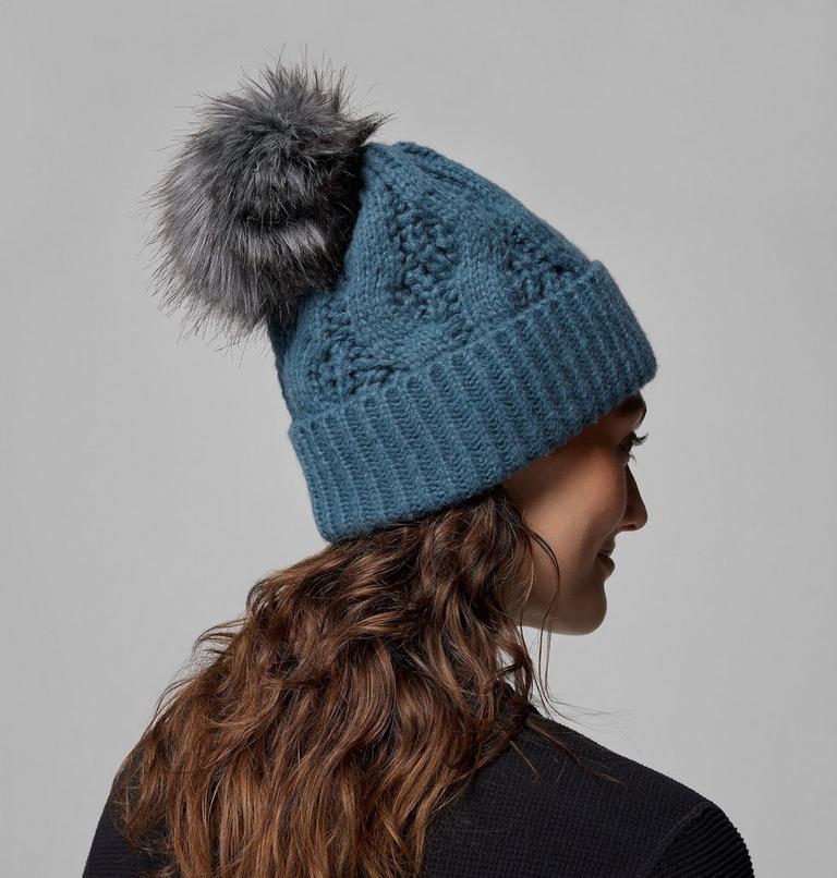 Gorro trenzado con pompón Boundless Days unisex, Color: Everblue, image 3