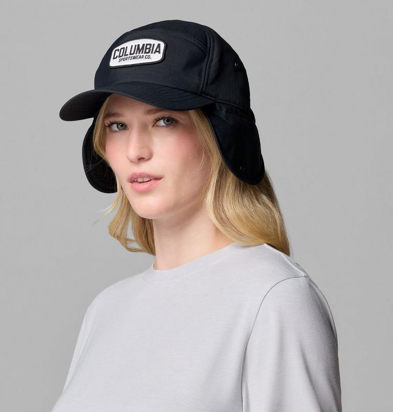 Unisex Landroamer Ear Flap Cap, Color: Black, Working Badge, image 7