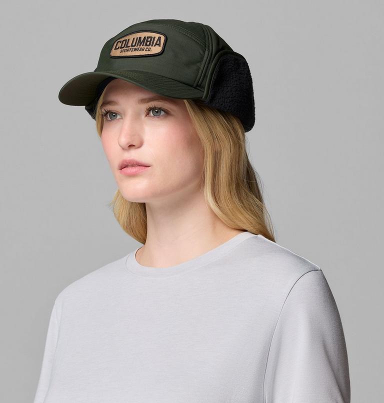 Unisex Landroamer Ear Flap Cap, Color: Greenscape, Working Badge, image 5