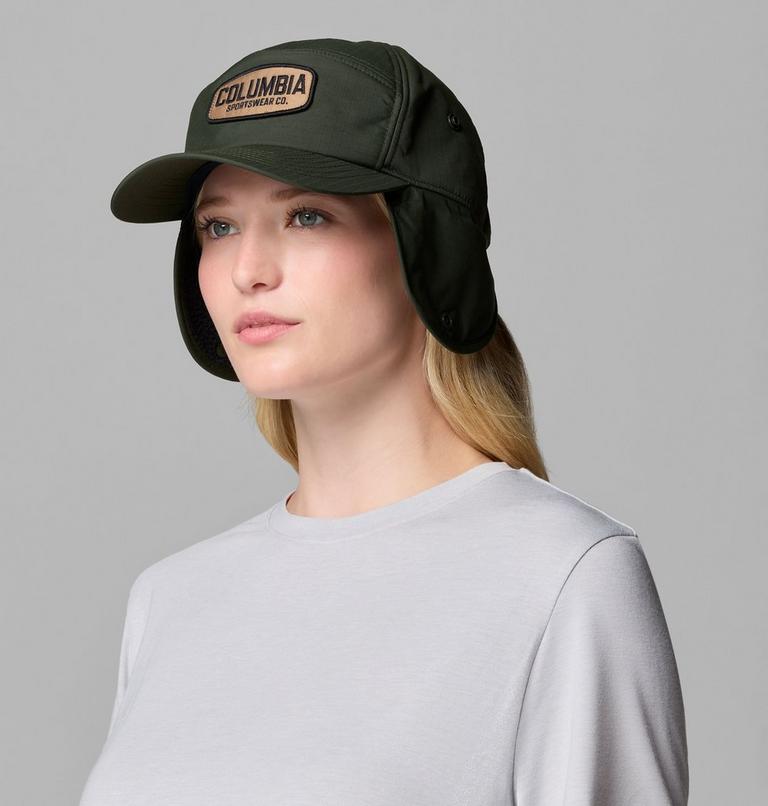 Unisex Landroamer Ear Flap Cap, Color: Greenscape, Working Badge, image 7