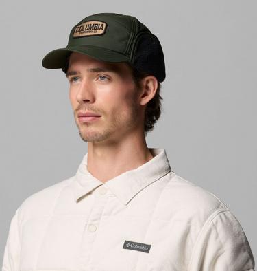 Unisex Landroamer Ear Flap Cap, Color: Greenscape, Working Badge, image 3