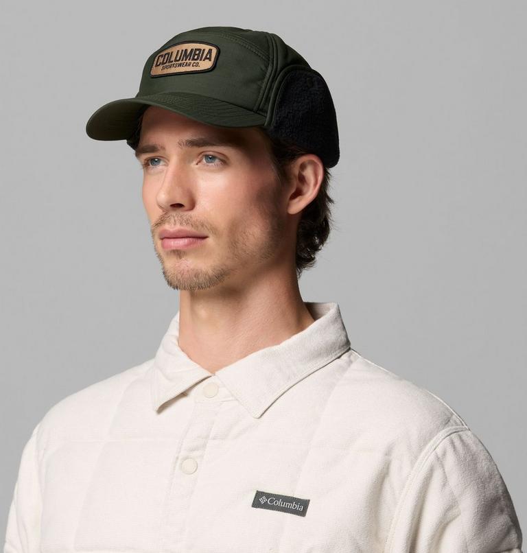 Unisex Landroamer Ear Flap Cap, Color: Greenscape, Working Badge, image 3