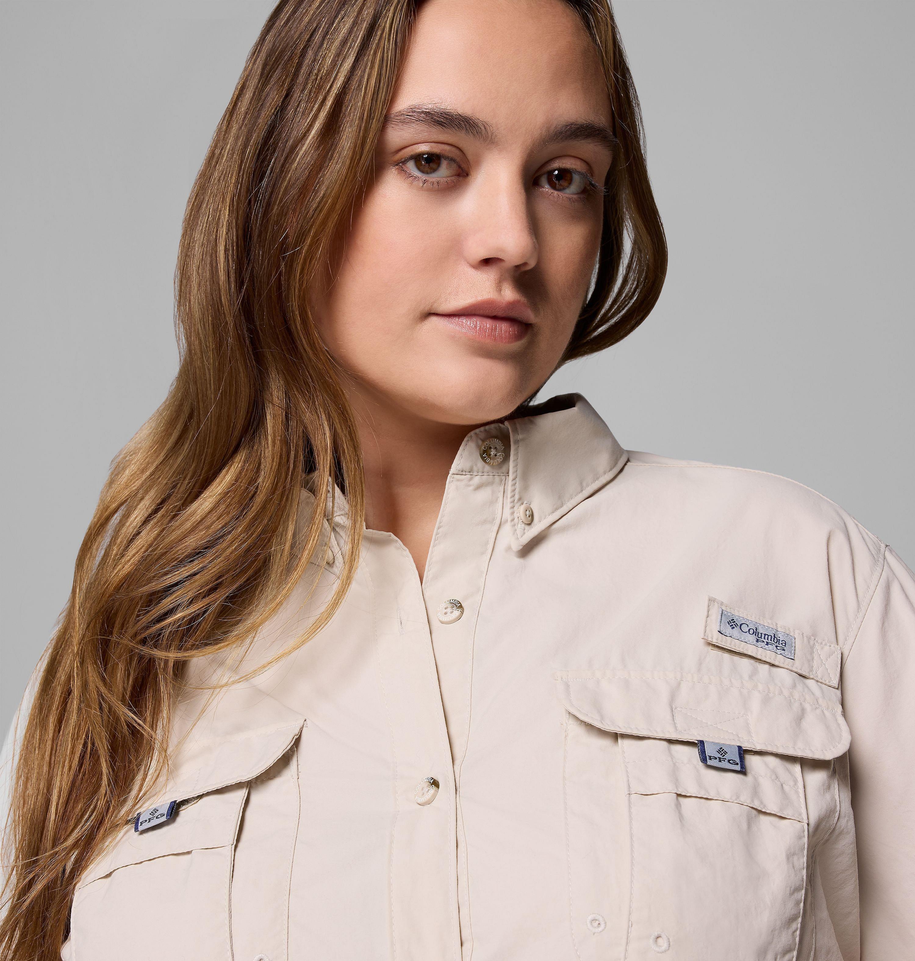 Women's PFG Bahama II Long Sleeve Shirt | 278 | 1X 7