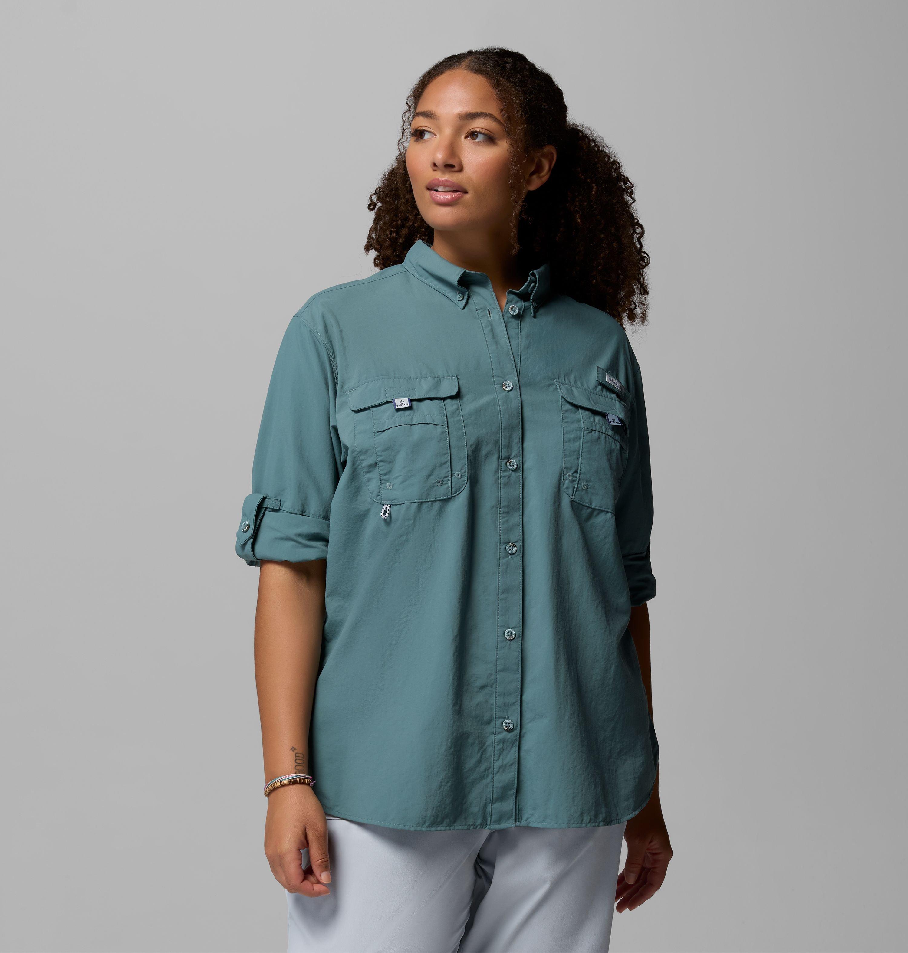 Women's PFG Bahama II Long Sleeve Shirt | 346 | 3X 5