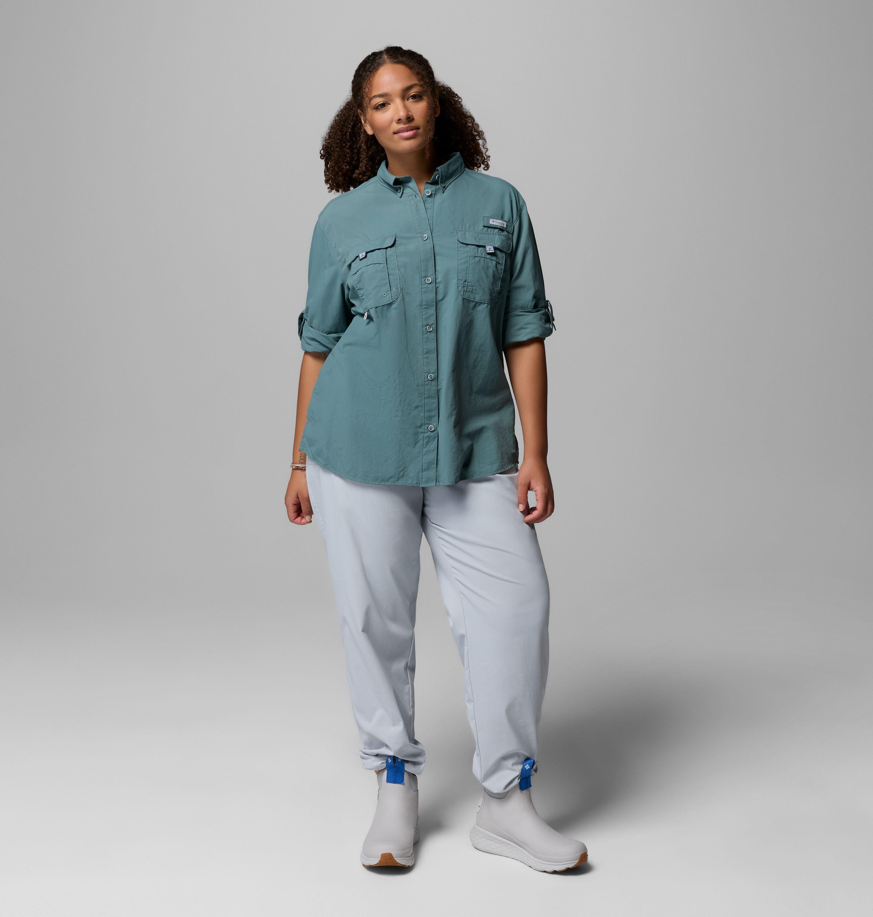 Women's PFG Bahama II Long Sleeve Shirt | 346 | 3X 2
