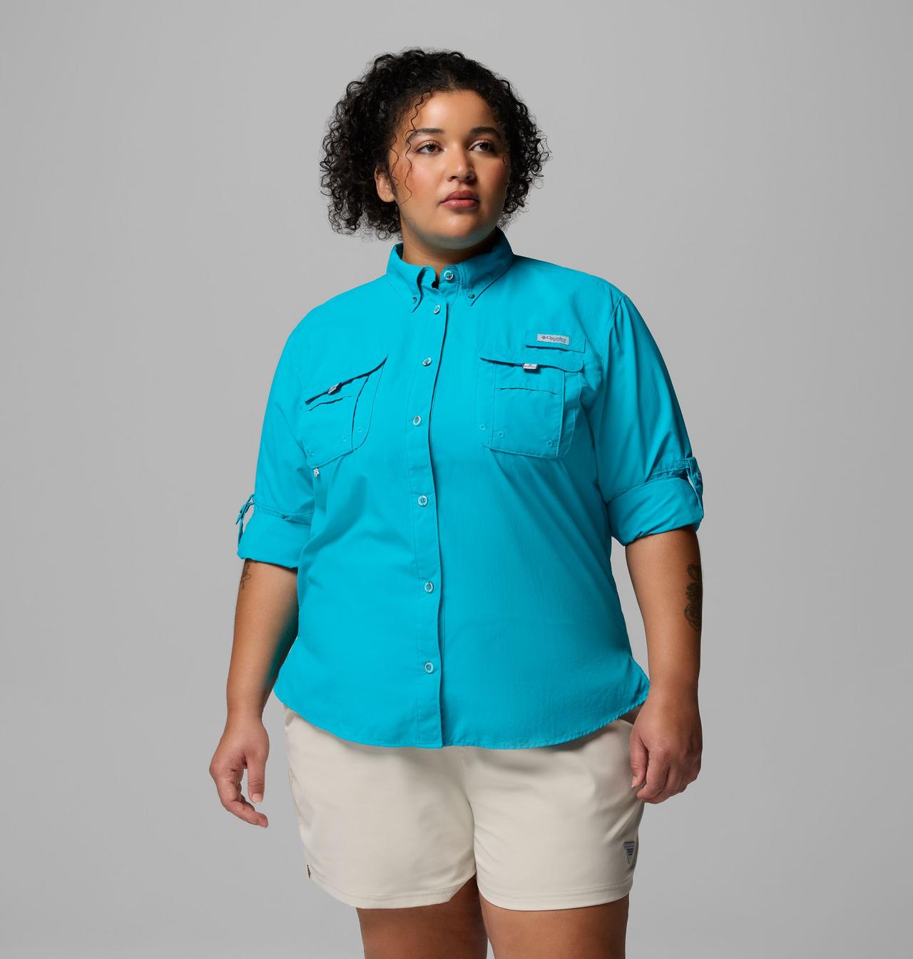 Women's PFG Bahama™ II Long Sleeve Shirt | 443 | 1X 5