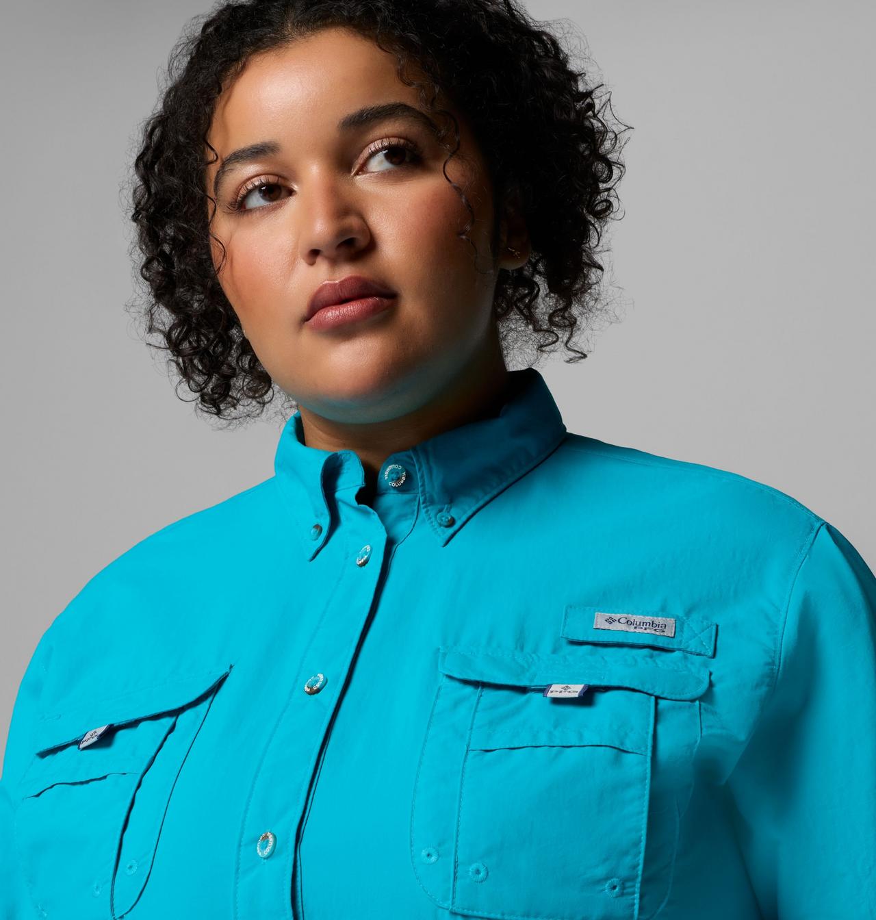 Women's PFG Bahama™ II Long Sleeve Shirt | 443 | 1X 7