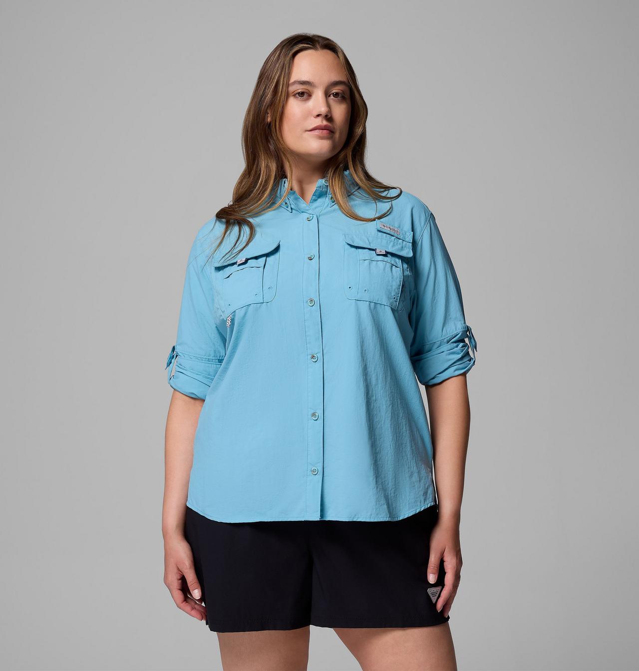 Women's PFG Bahama™ II Long Sleeve Shirt | 455 | 1X 5