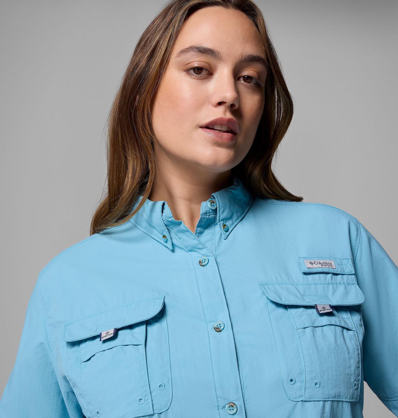Women's PFG Bahama™ II Long Sleeve Shirt | 455 | 1X 7