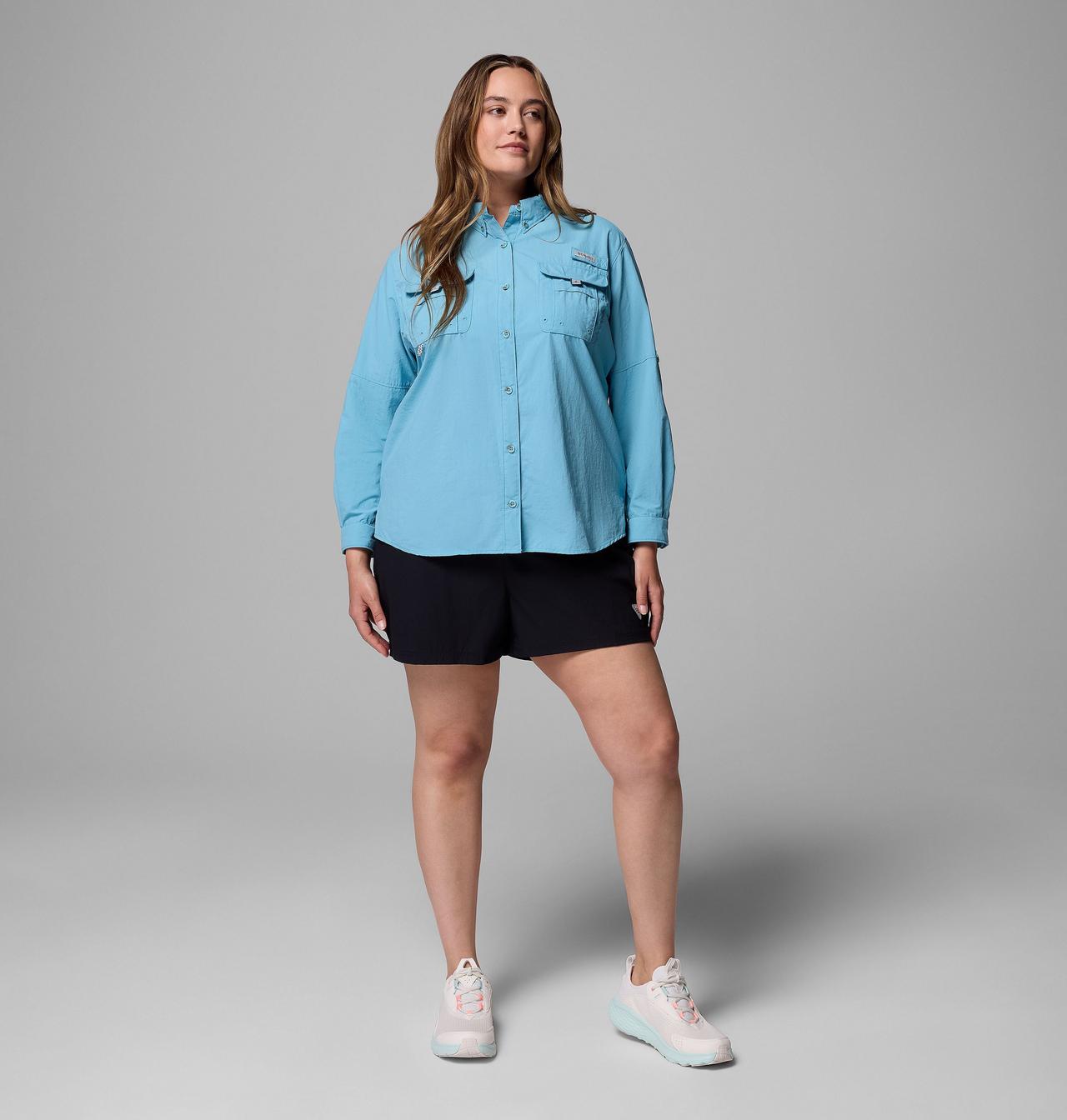 Women's PFG Bahama™ II Long Sleeve Shirt | 455 | 1X 2
