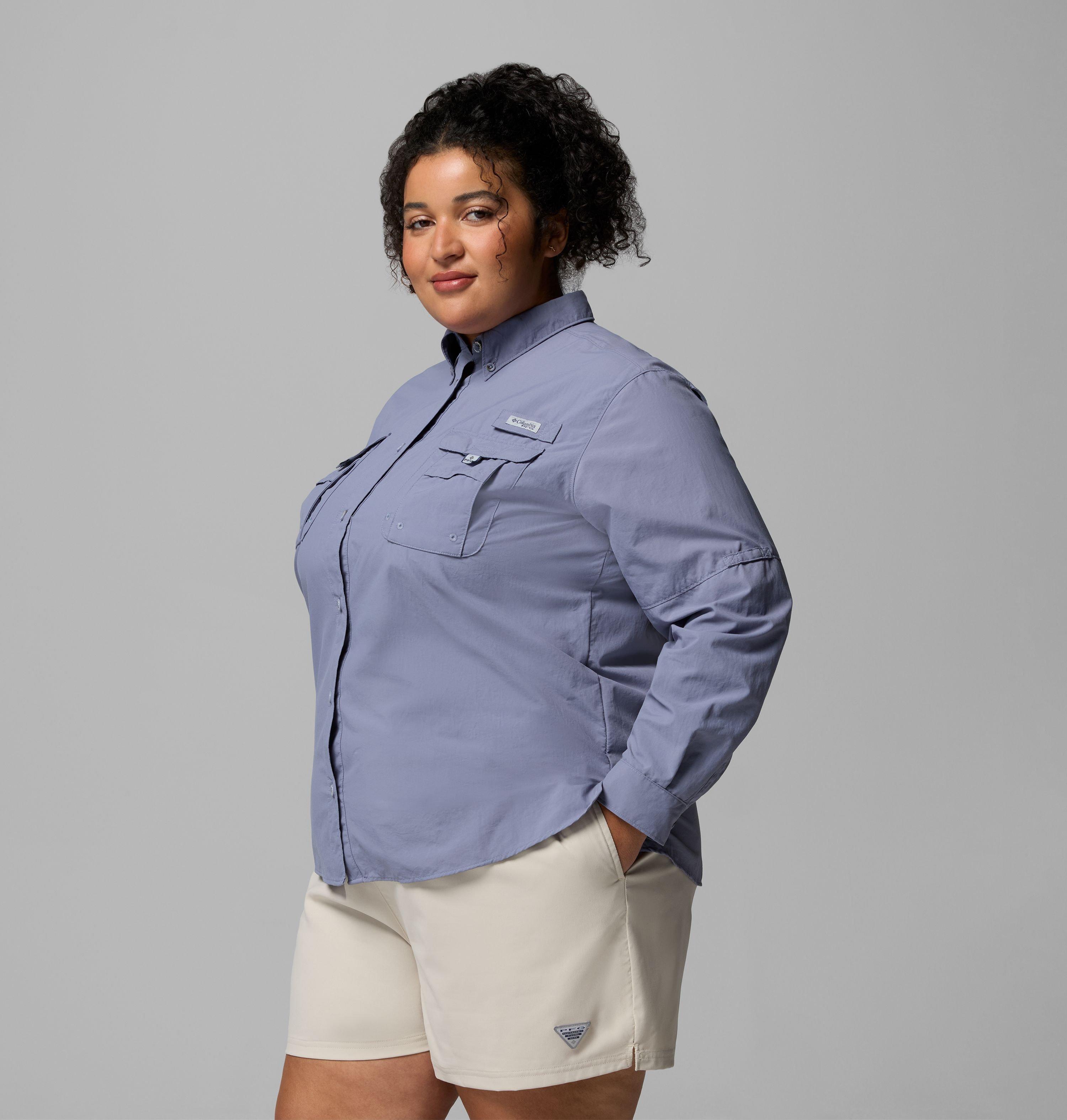 Women's PFG Bahama II Long Sleeve Shirt | 556 | 2X 4