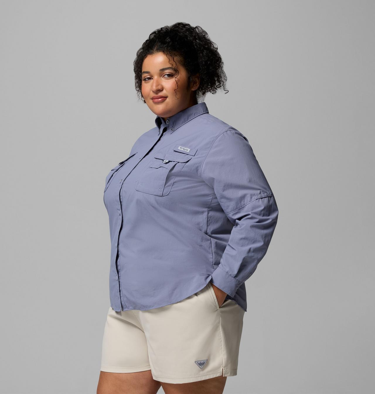 Women's PFG Bahama™ II Long Sleeve Shirt | 556 | 3X 4