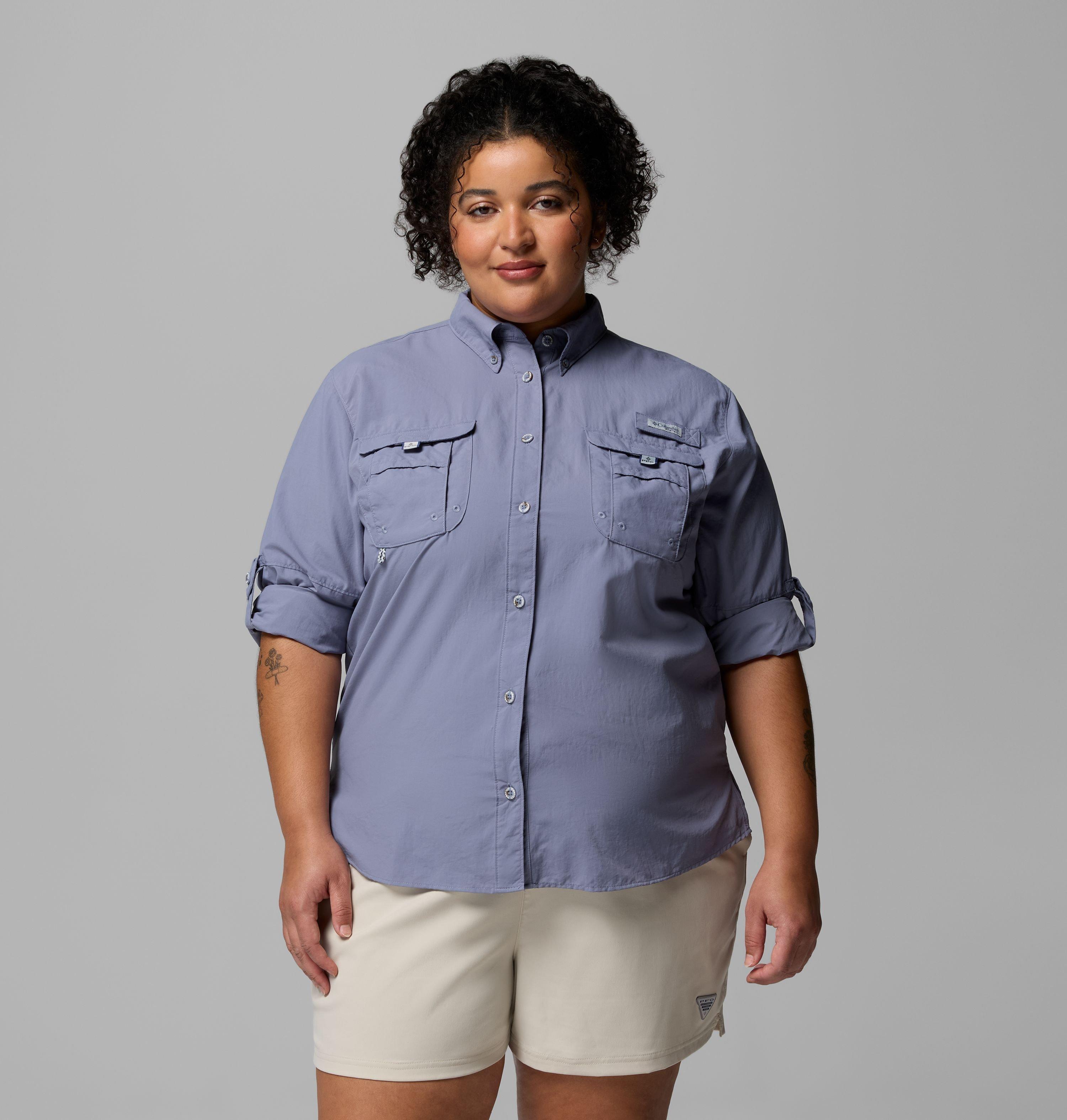 Women's PFG Bahama II Long Sleeve Shirt | 556 | 2X 5