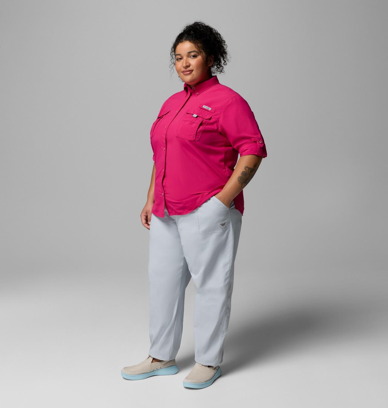 Women's PFG Bahama™ II Long Sleeve Shirt | 656 | 3X 2