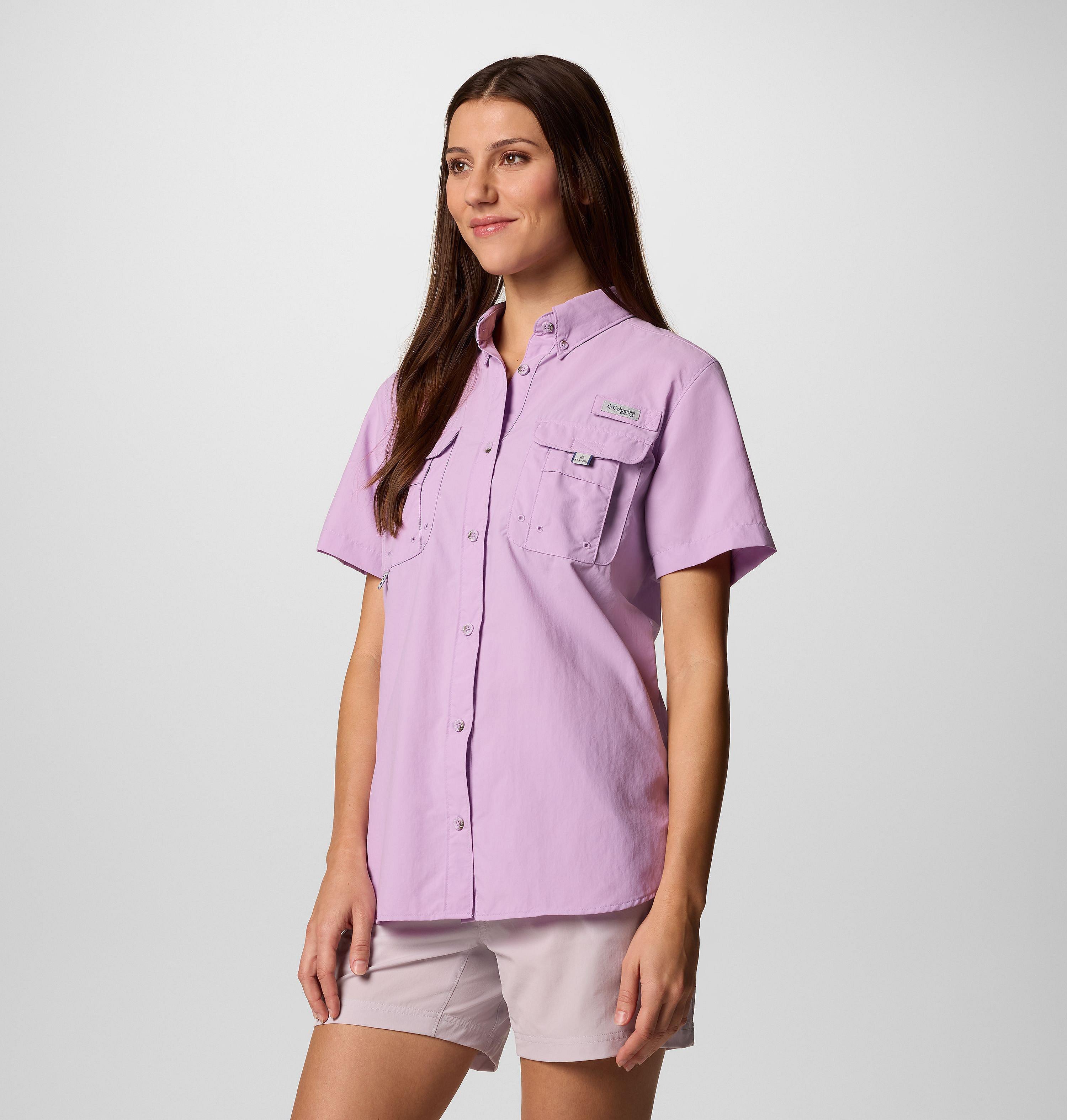 Women's PFG Bahama II Short Sleeve Shirt | 582 | M 3