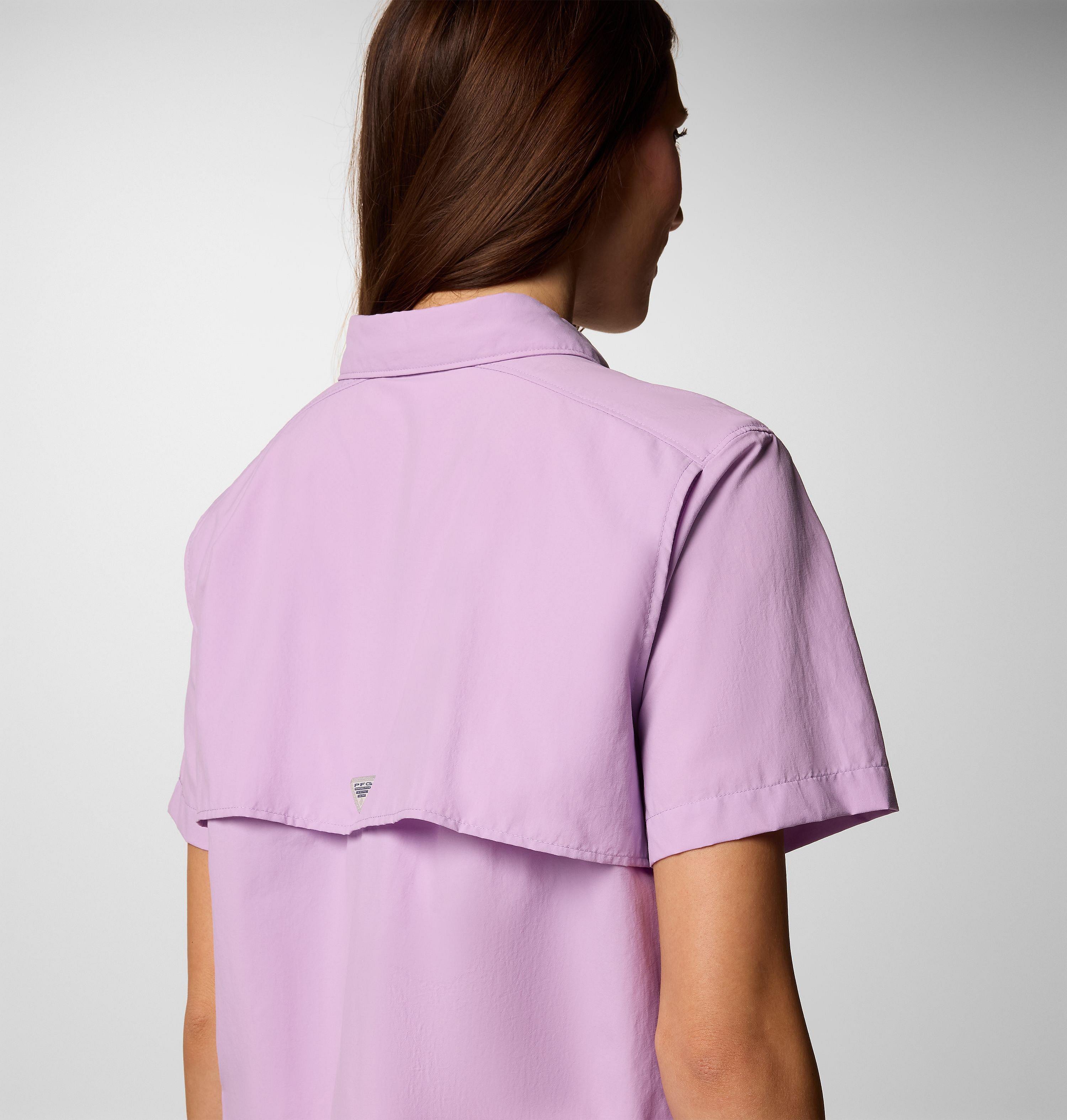 Women's PFG Bahama II Short Sleeve Shirt | 582 | M 7