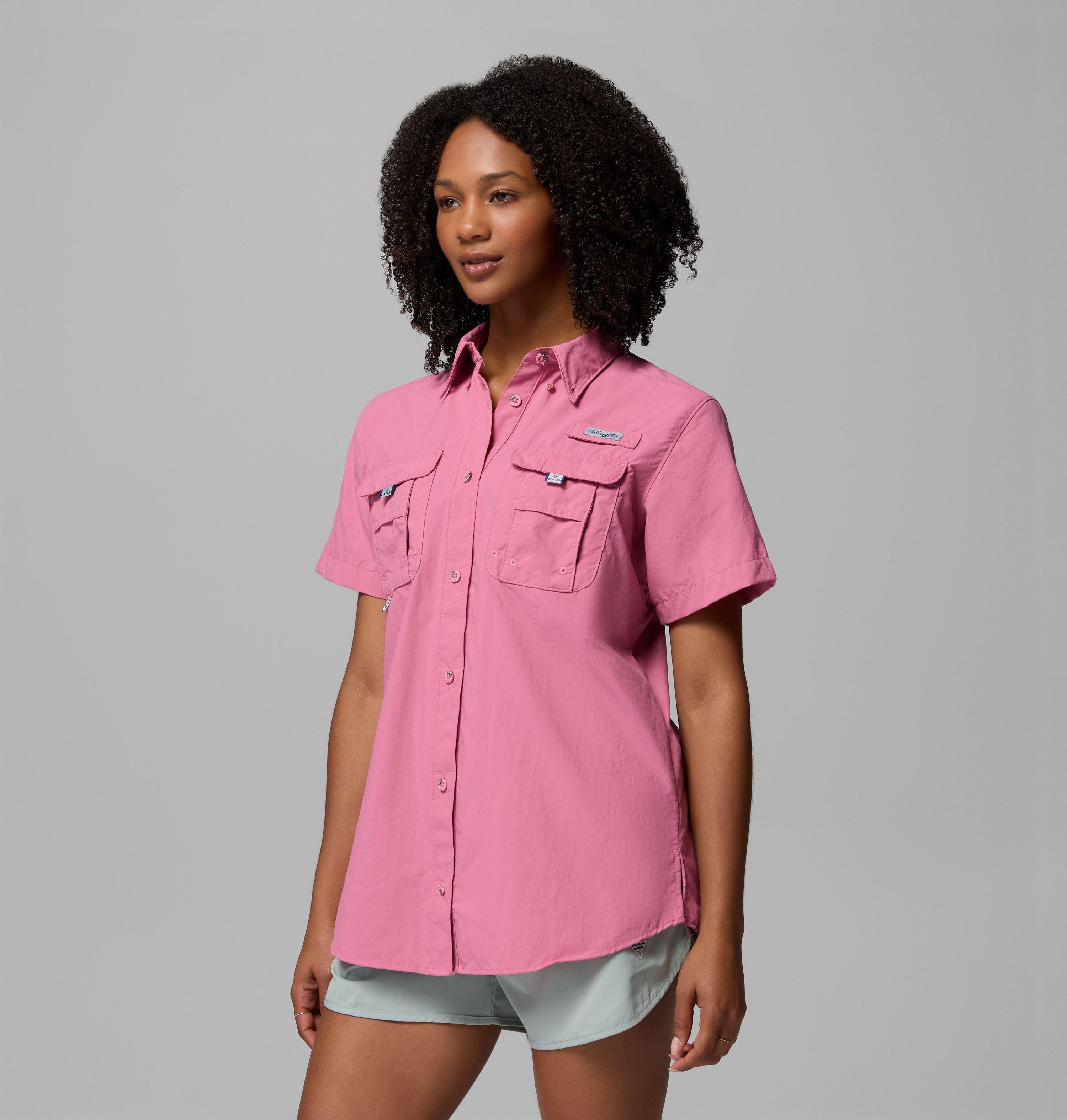 Women's PFG Bahama II Short Sleeve Shirt | 661 | M 4