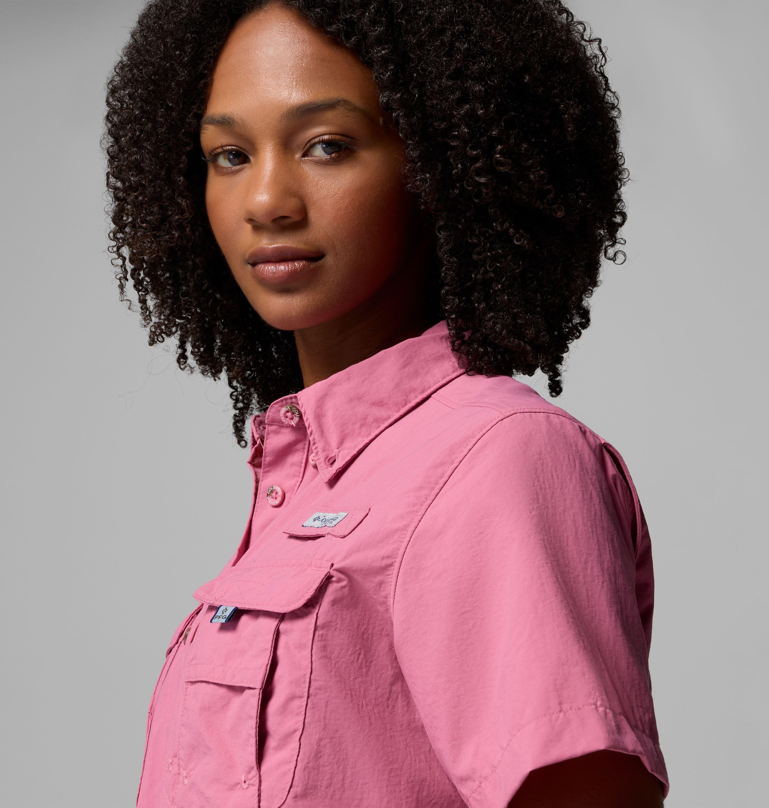 Women's PFG Bahama II Short Sleeve Shirt | 661 | M 5