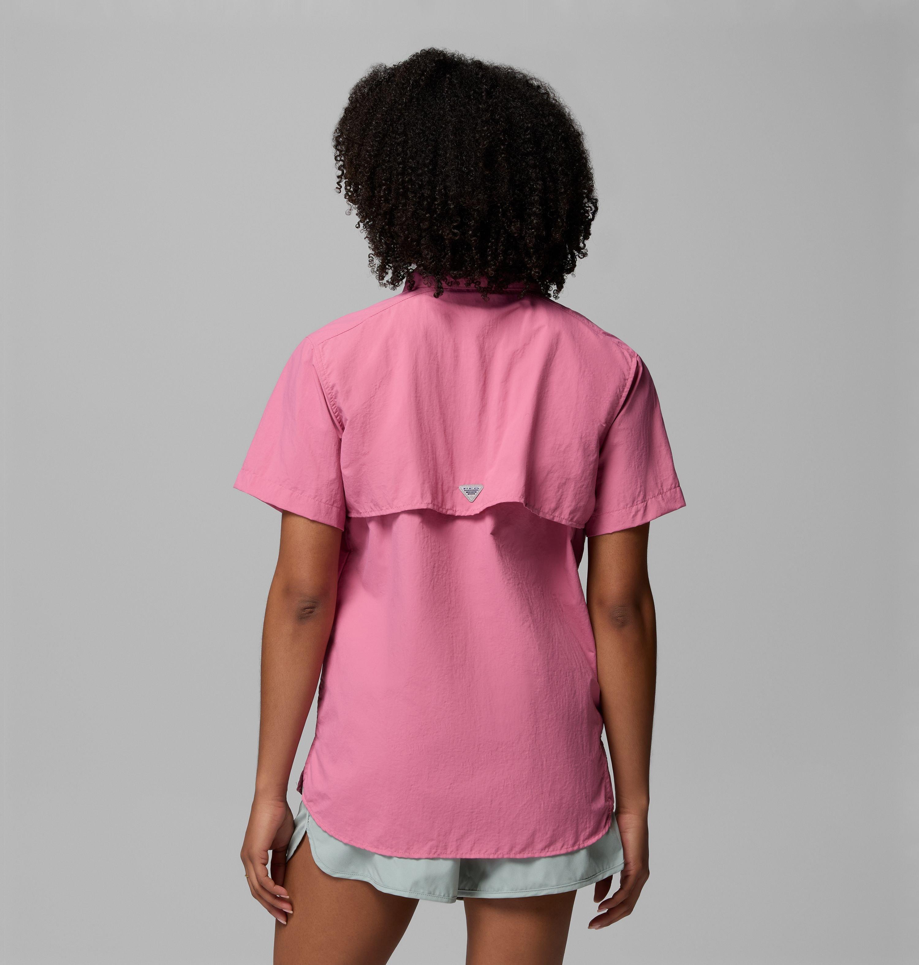 Women's PFG Bahama II Short Sleeve Shirt | 661 | M 3