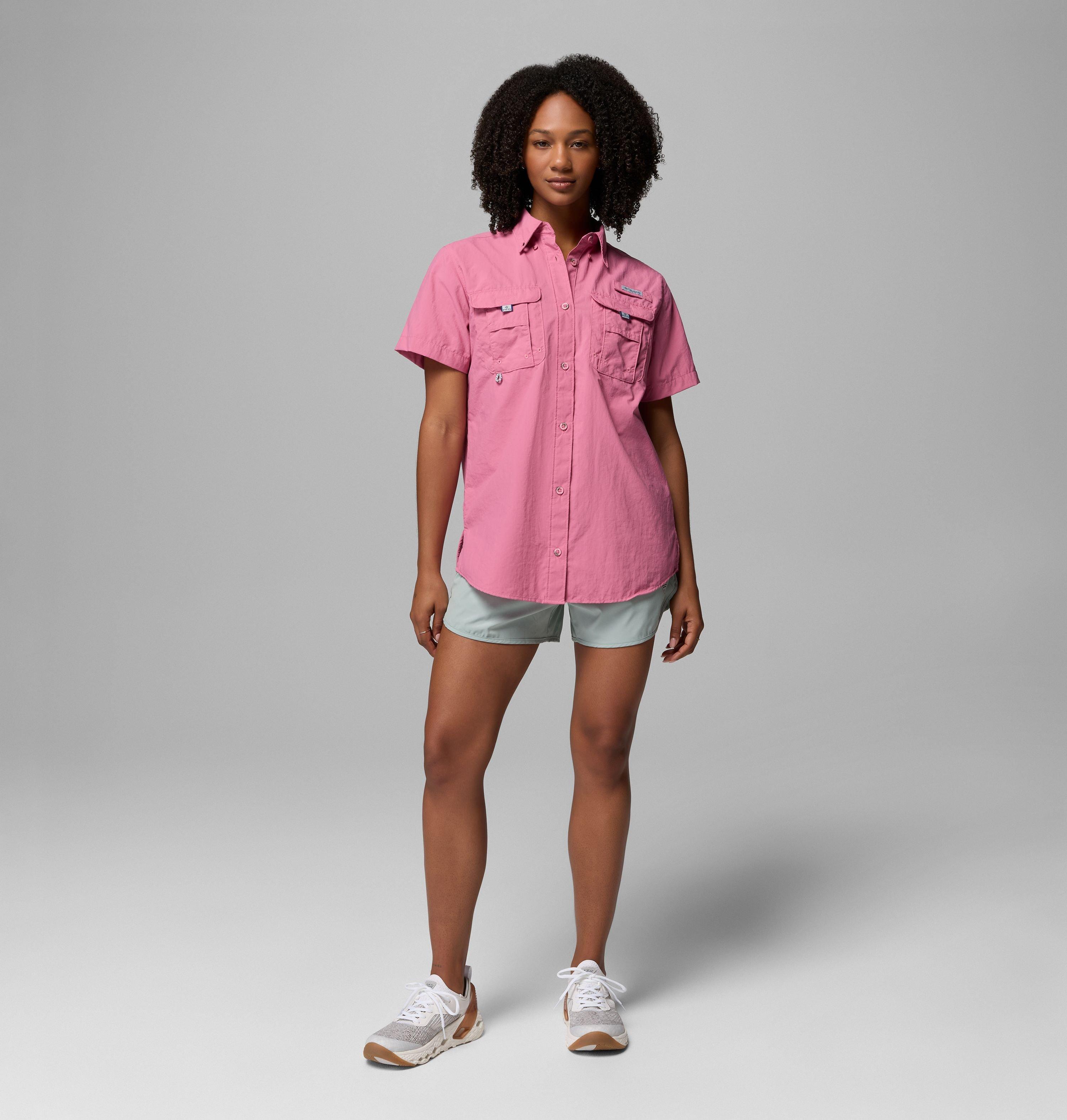 Women's PFG Bahama II Short Sleeve Shirt | 661 | M 2