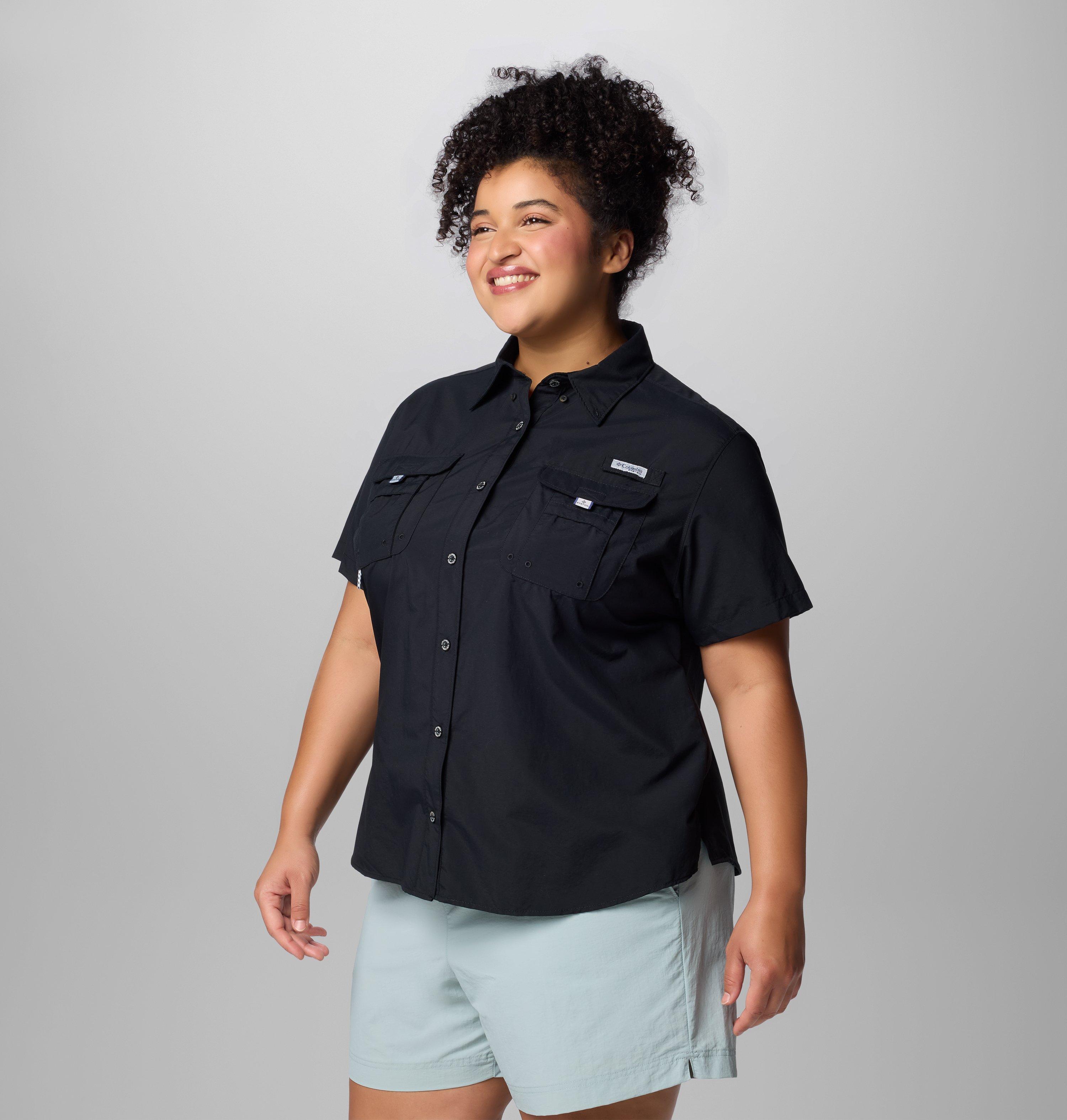 Women's PFG Bahama Short Sleeve Shirt - Plus Size | 010 | 3X 4