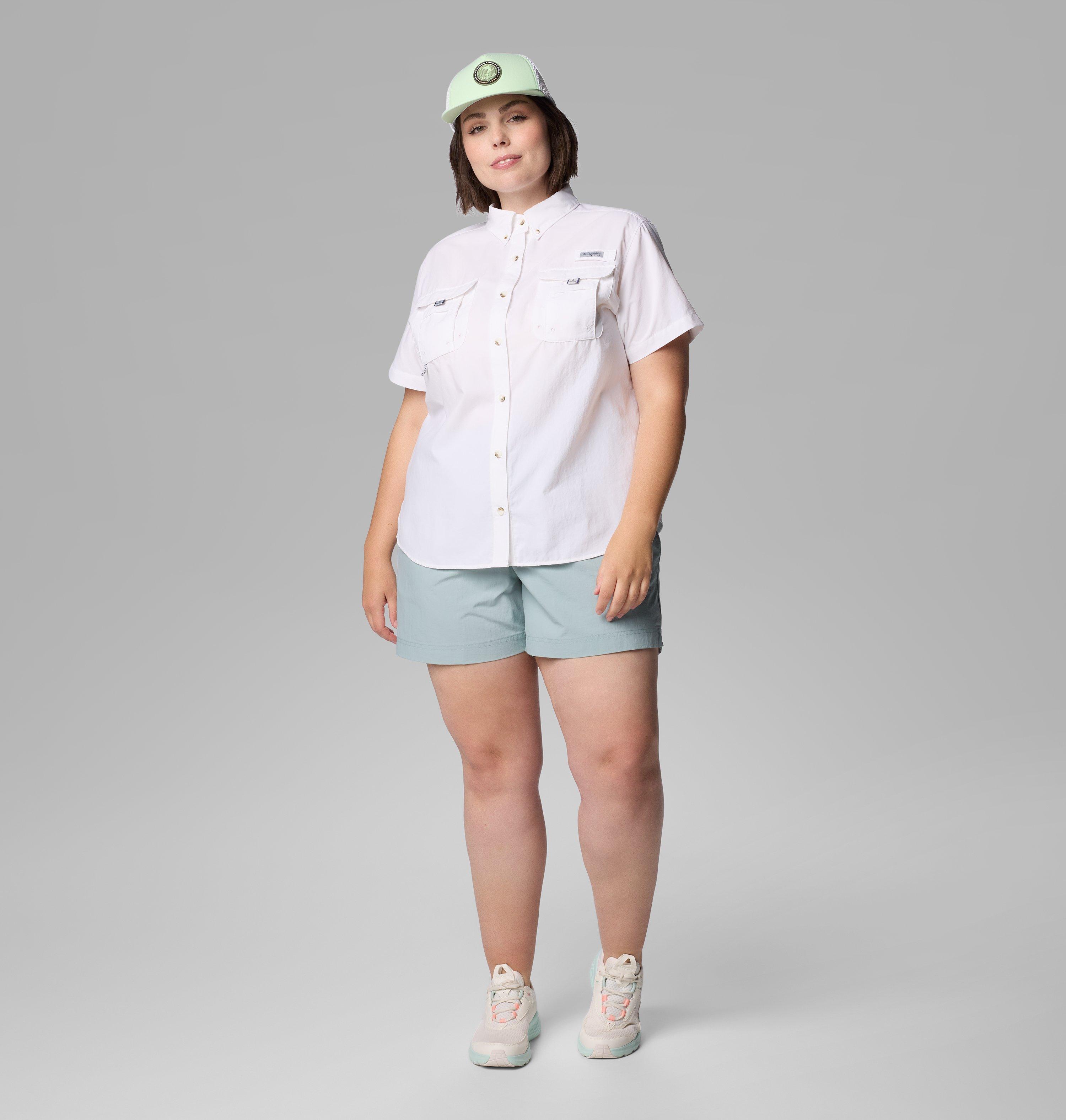 Women's PFG Bahama Short Sleeve Shirt - Plus Size 3