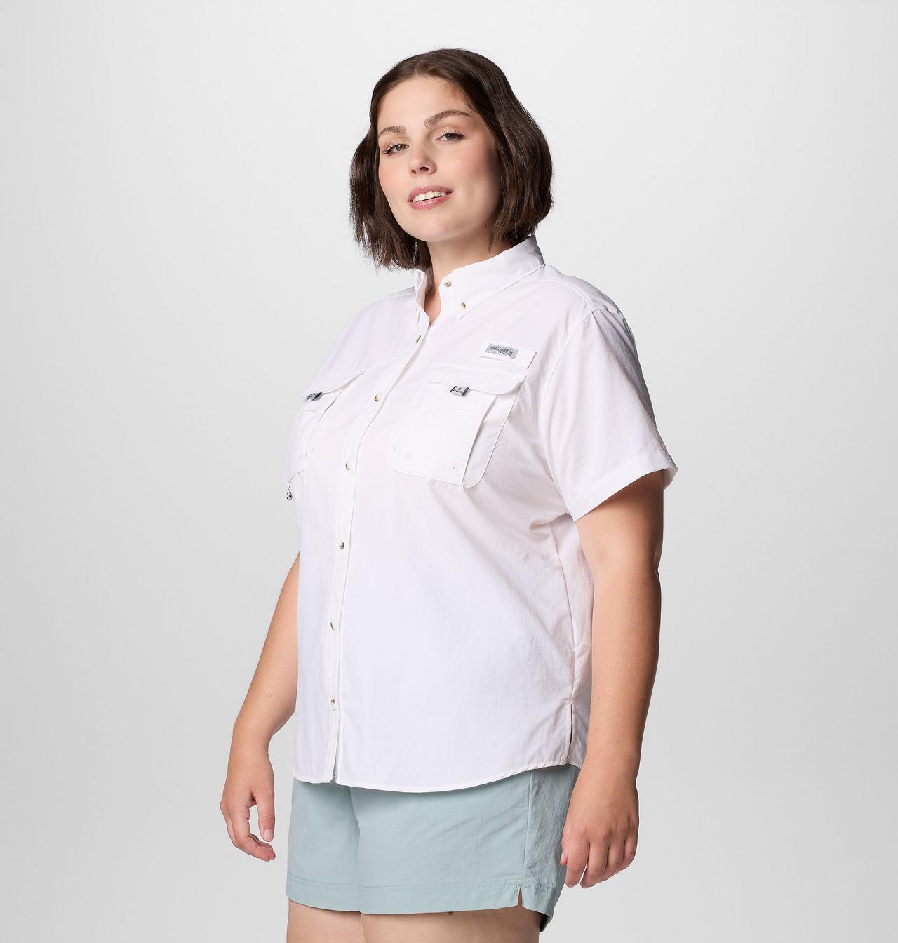 Women's PFG Bahama™ Short Sleeve Shirt - Plus Size 4