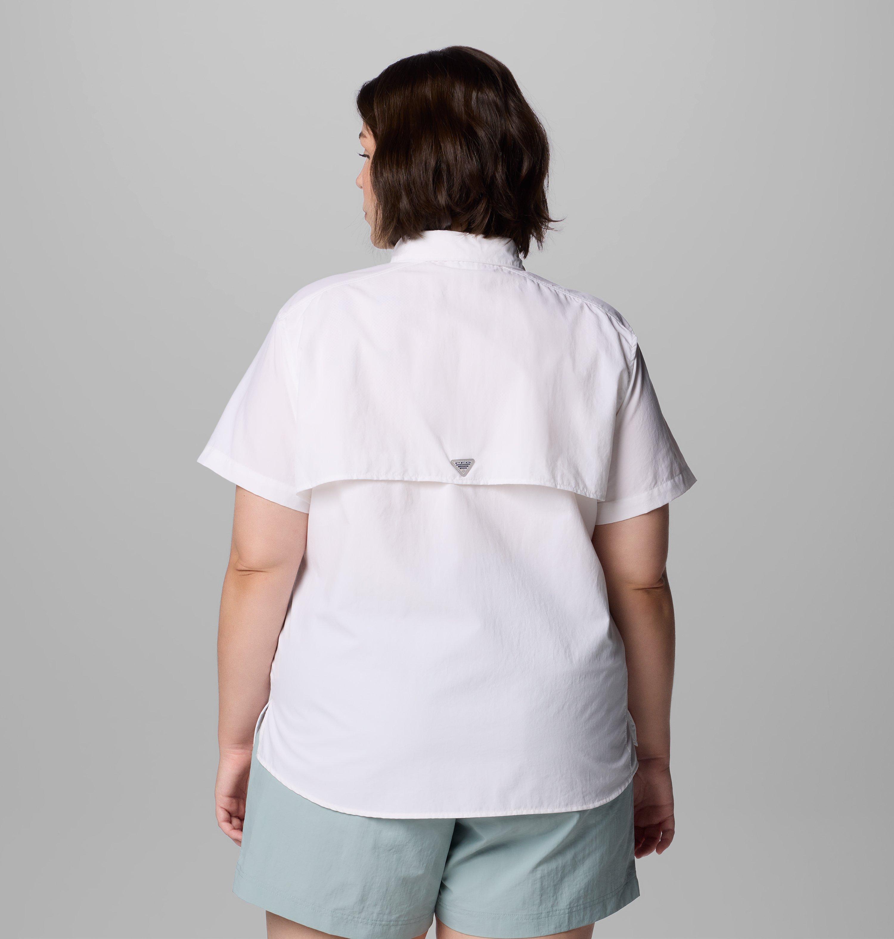 Women's PFG Bahama Short Sleeve Shirt - Plus Size 2