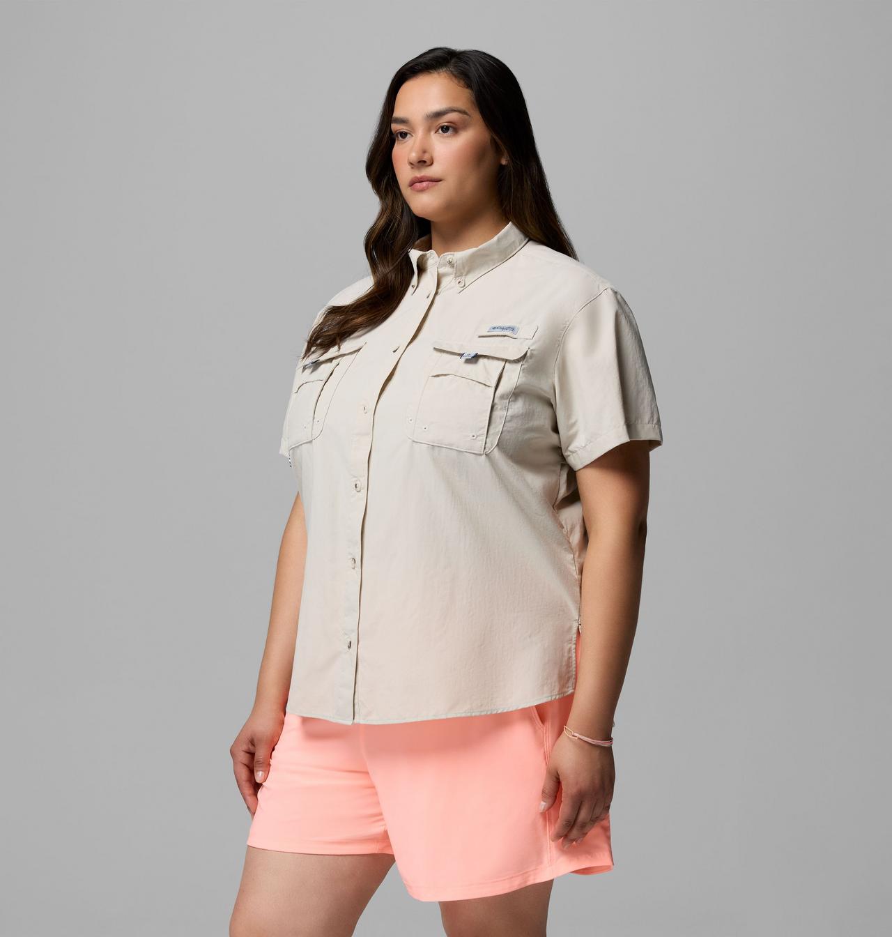 Women's PFG Bahama™ Short Sleeve Shirt - Plus Size 4