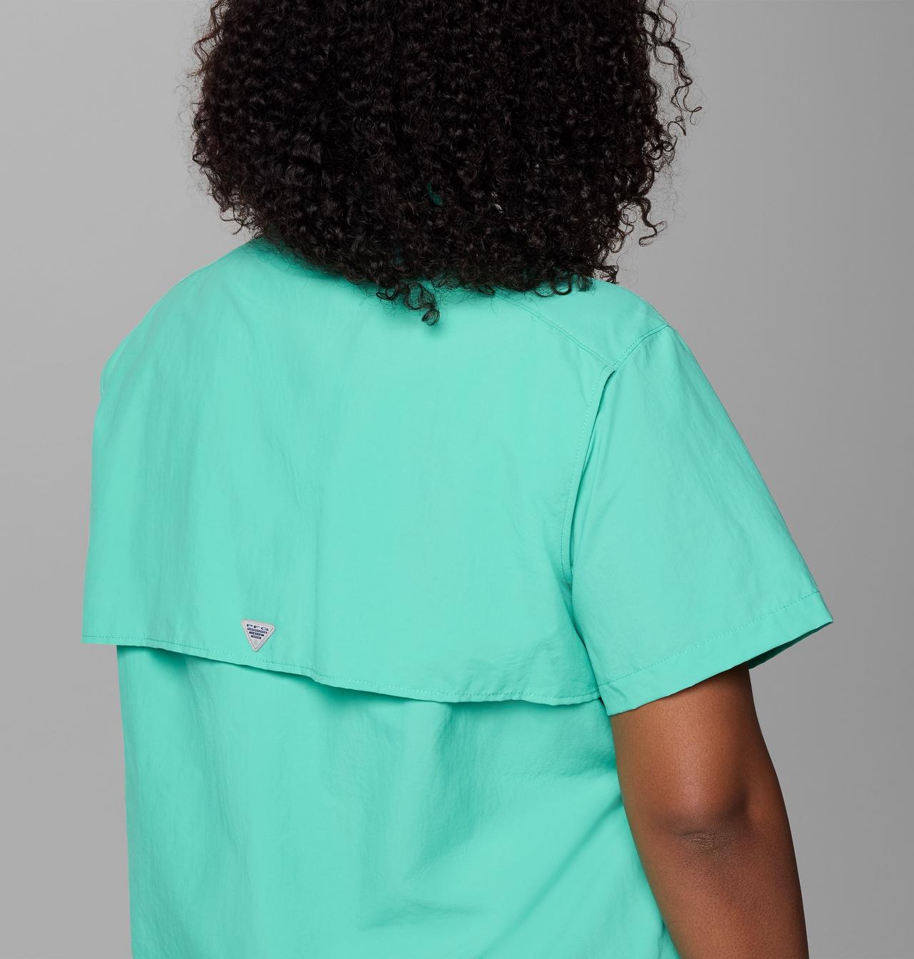 Women's PFG Bahama™ Short Sleeve Shirt - Plus Size 4