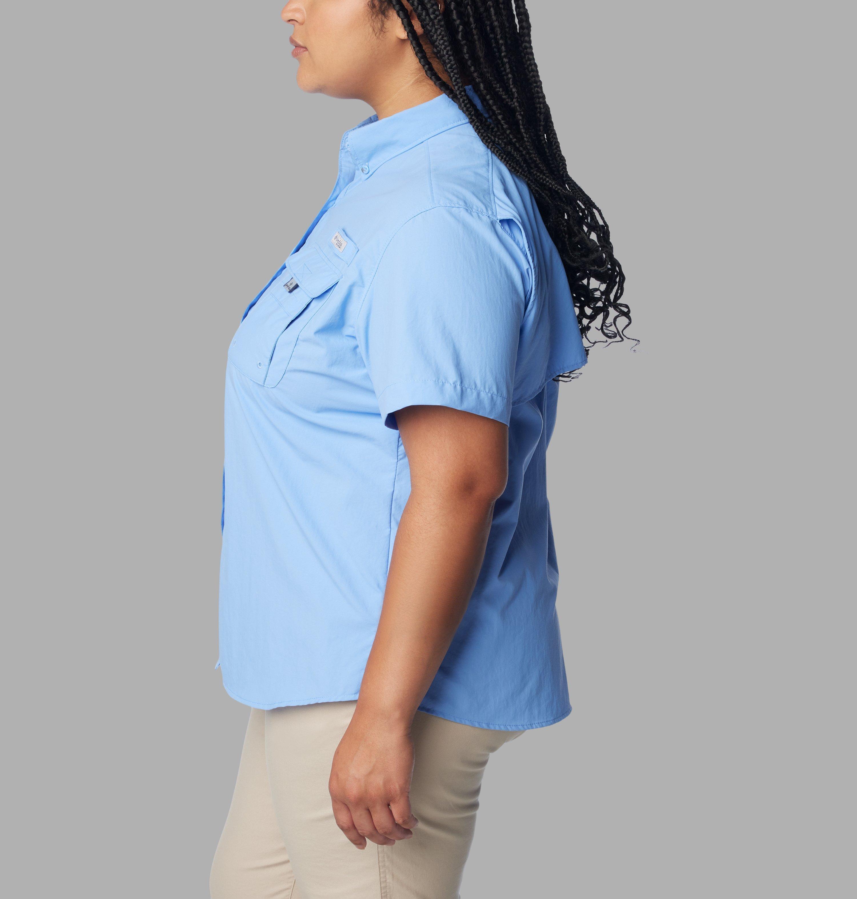 Women's PFG Bahama Short Sleeve Shirt - Plus Size | 450 | 1X 3