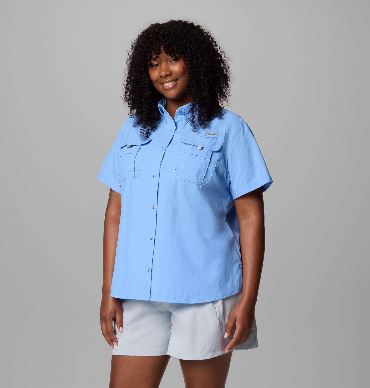 Women's PFG Bahama™ Short Sleeve Shirt - Plus Size 4