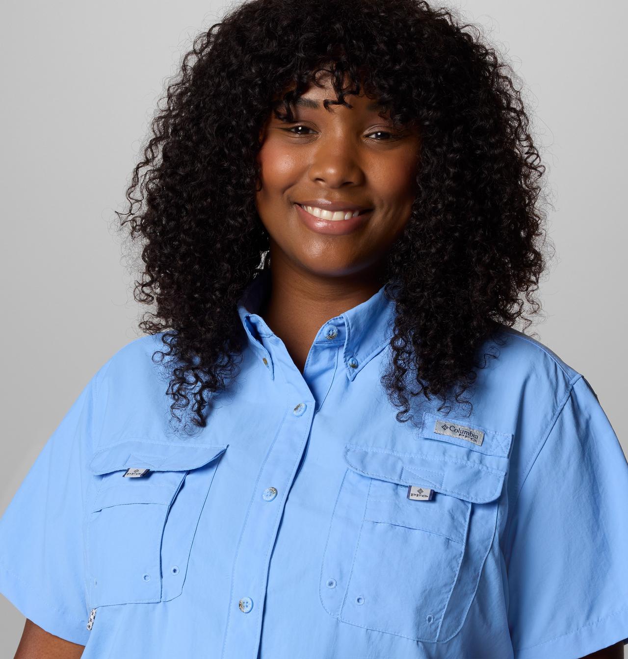 Women's PFG Bahama™ Short Sleeve Shirt - Plus Size 5