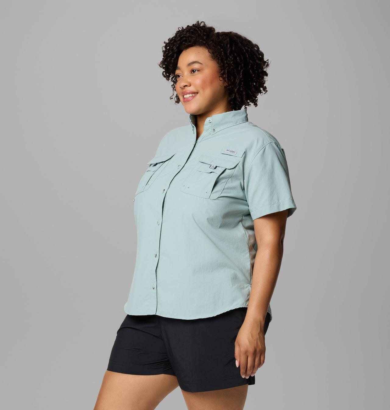 Women's PFG Bahama™ Short Sleeve Shirt - Plus Size 4
