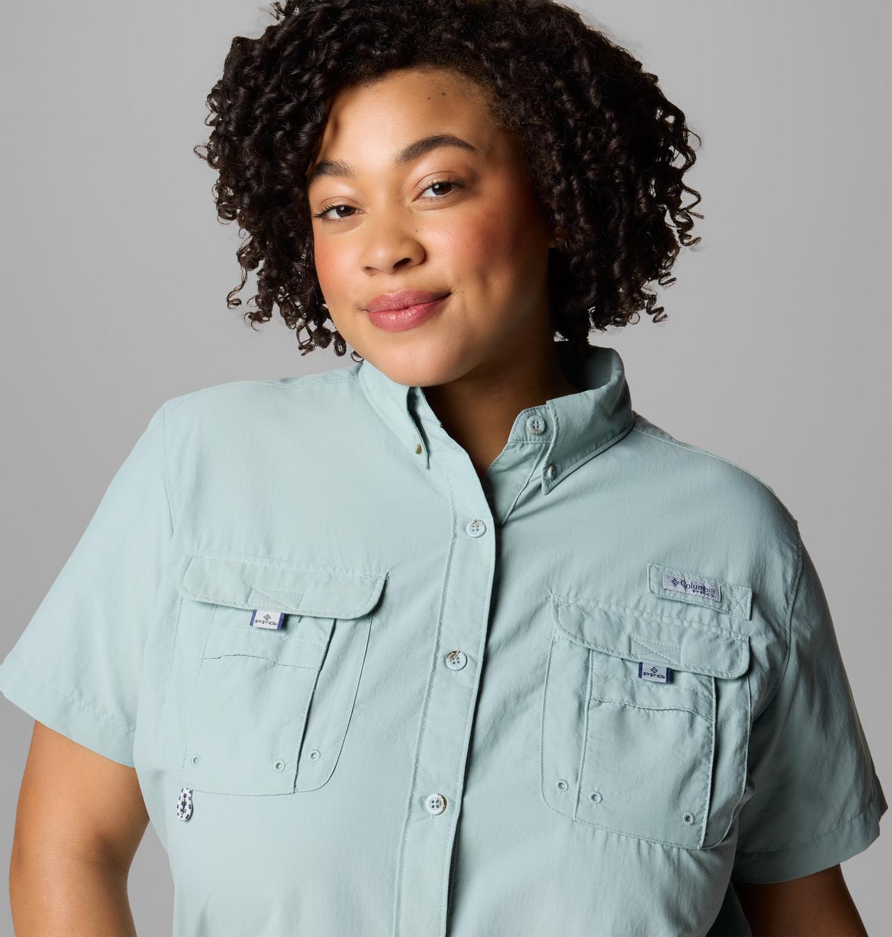 Women's PFG Bahama™ Short Sleeve Shirt - Plus Size 5