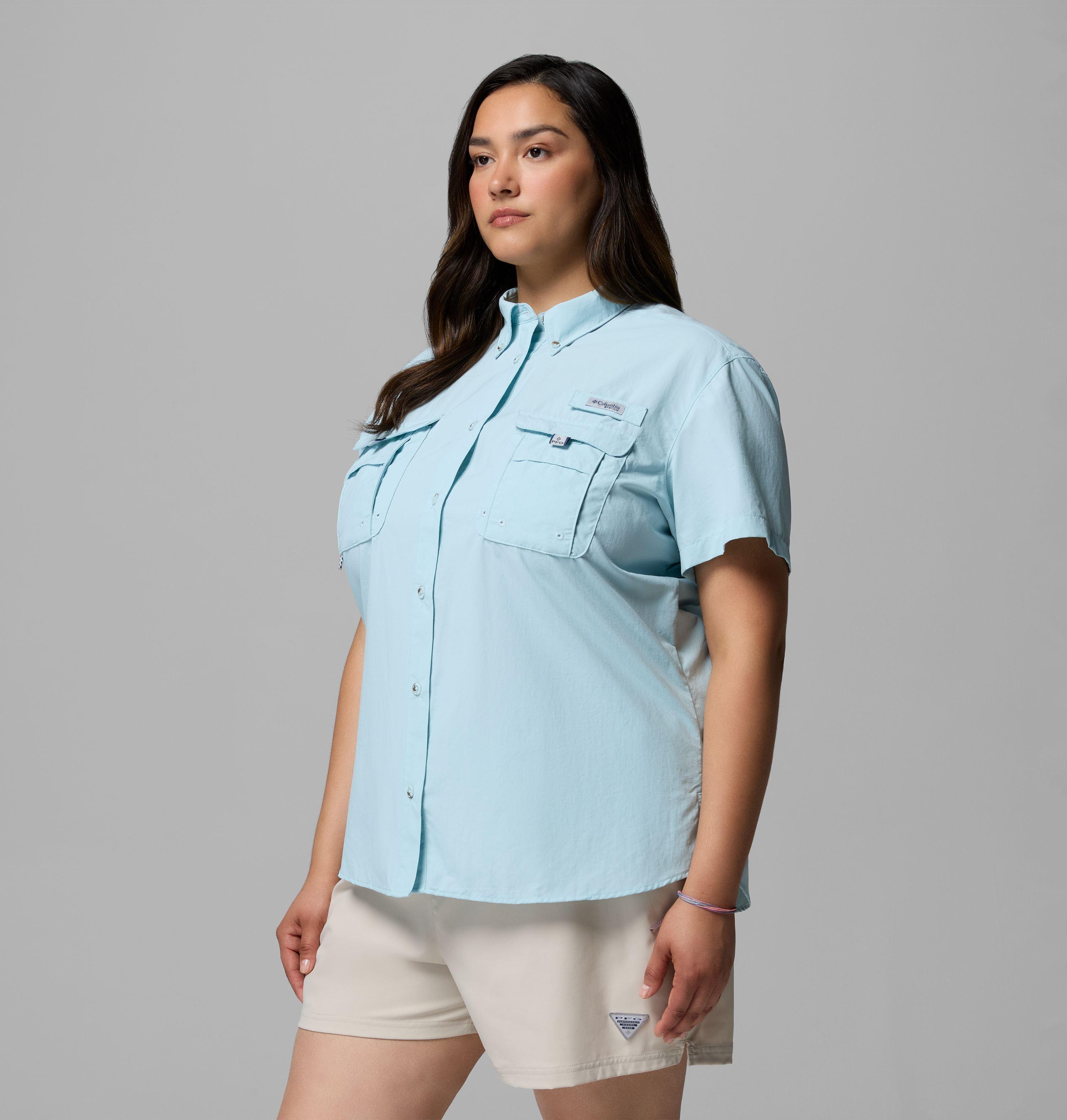 Women's PFG Bahama Short Sleeve Shirt - Plus Size 4