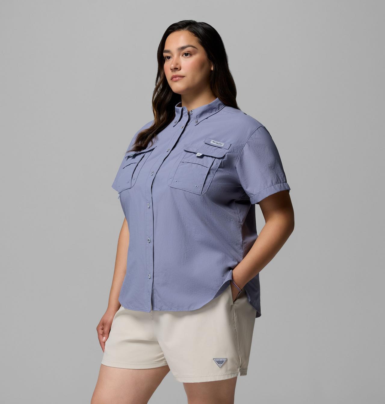 Women's PFG Bahama™ Short Sleeve Shirt - Plus Size | 556 | 2X 4